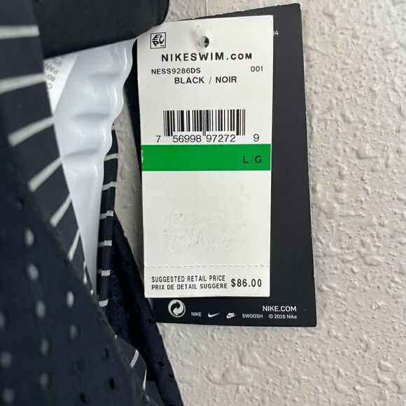 NWT Nike Tankini Swim Top Size L - Picture 5 of 5